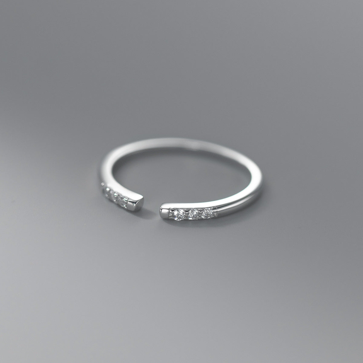 Silver Cubic Ring | Sophie Cubic Ring | Young's Jewellery