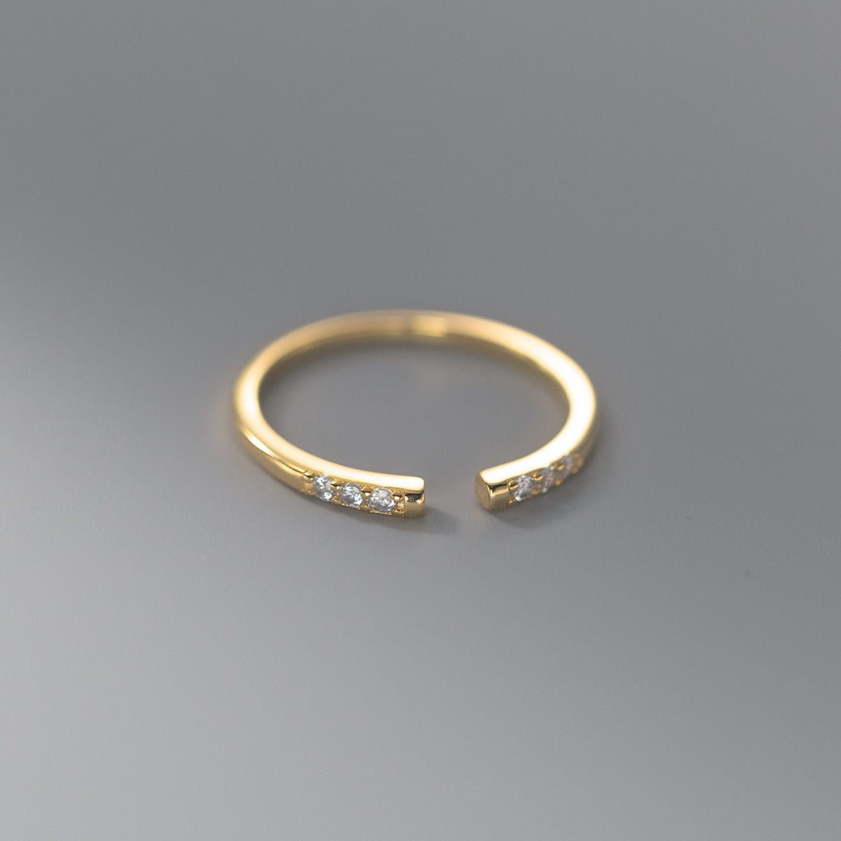 Sophie Cubic Ring | Gold Cubic Ring | Young's Jewellery