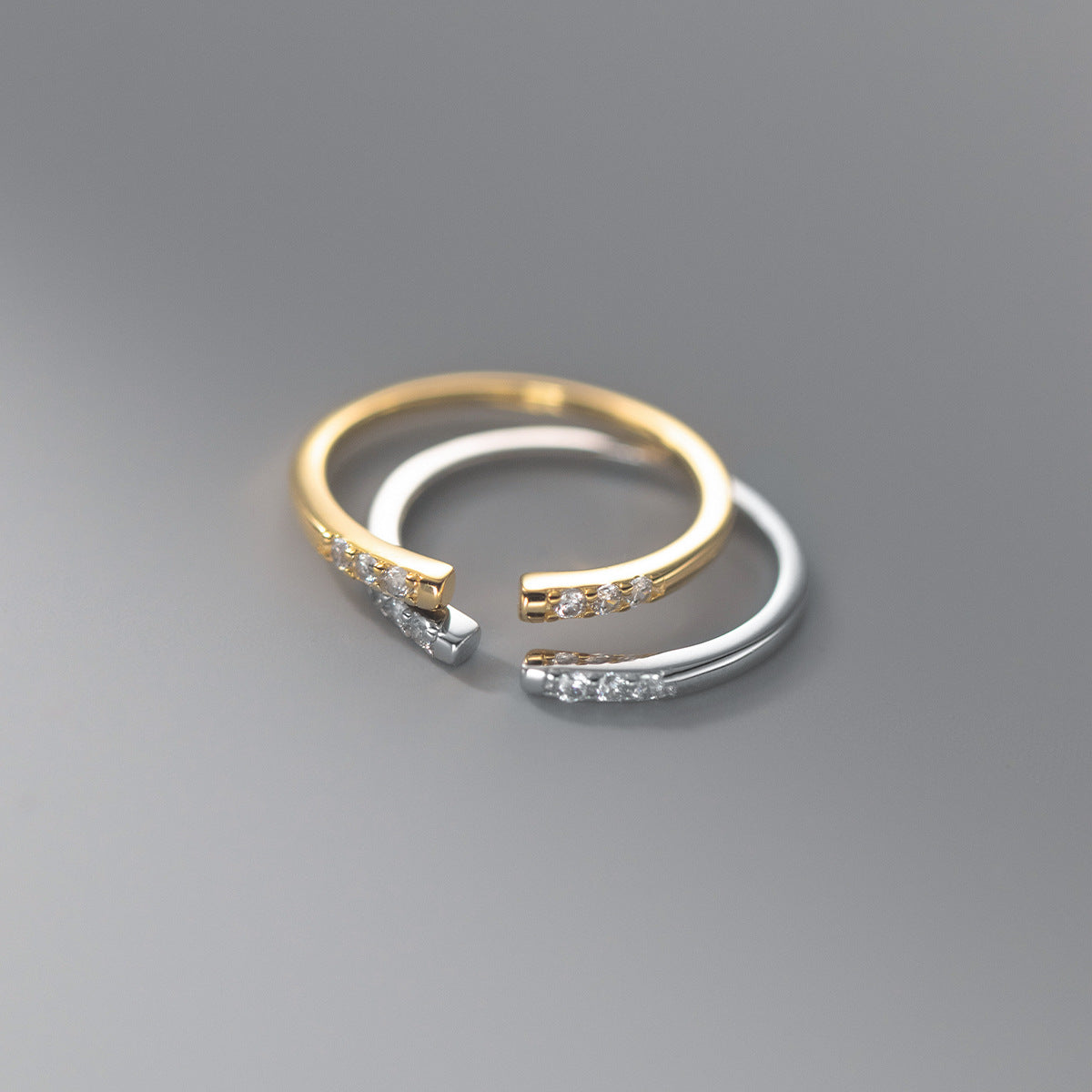 Sophie Cubic Ring | Gold Cubic Ring | Young's Jewellery