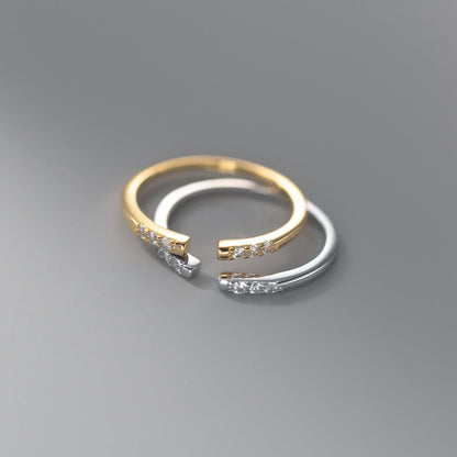 Silver Cubic Ring | Sophie Cubic Ring | Young's Jewellery