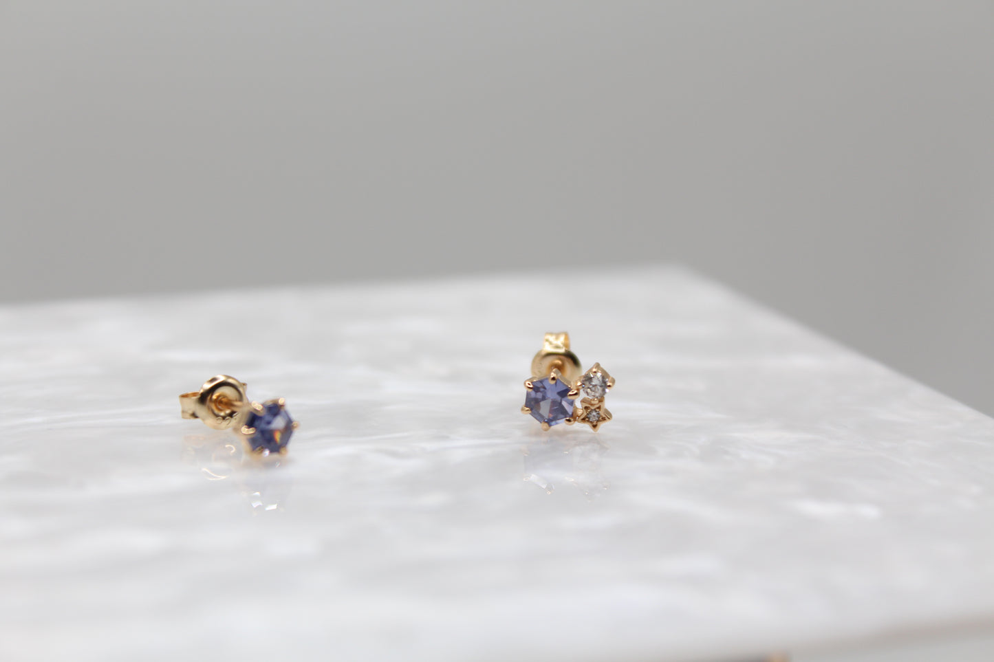 Starlight Tanzanite Earrings | Tanzanite Earrings | Young's Jewellery