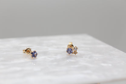 Starlight Tanzanite Earrings | Tanzanite Earrings | Young's Jewellery