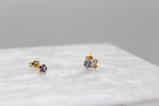 Starlight Tanzanite Earrings | Tanzanite Earrings | Young's Jewellery