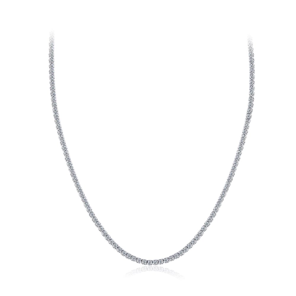 Cubic Zirconia Necklace | Athena Tennis Necklace | Young's Jewellery