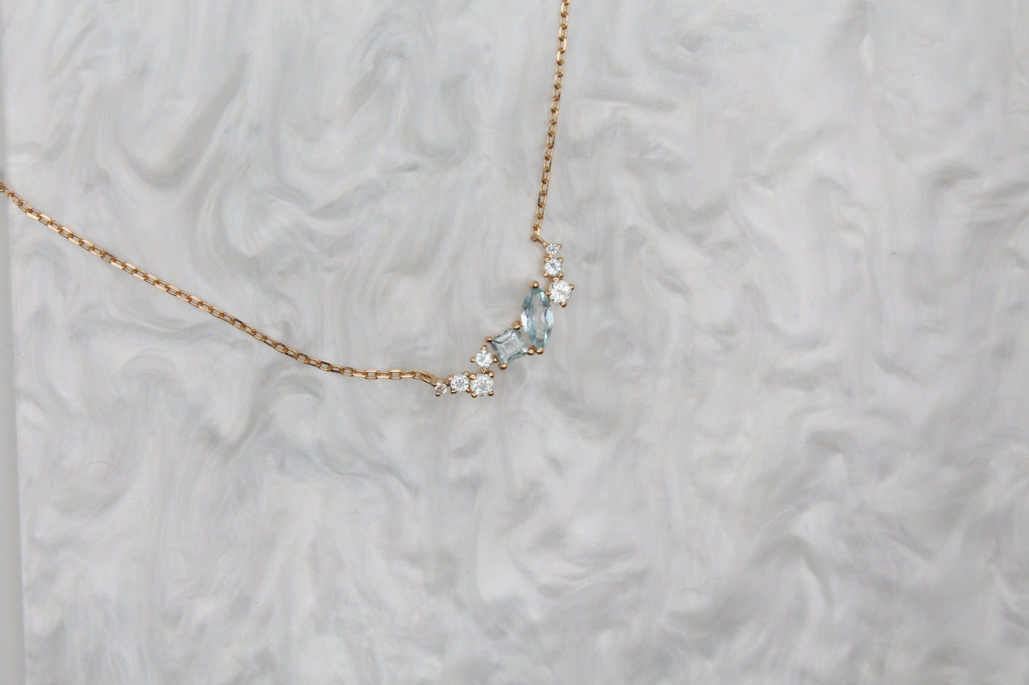 Gold Topaz Necklace | Azura Topaz Necklace | Young's Jewellery