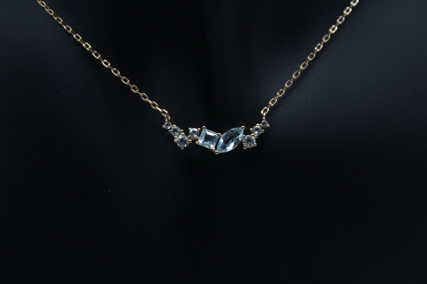 Gold Topaz Necklace | Azura Topaz Necklace | Young's Jewellery