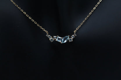 Gold Topaz Necklace | Azura Topaz Necklace | Young's Jewellery