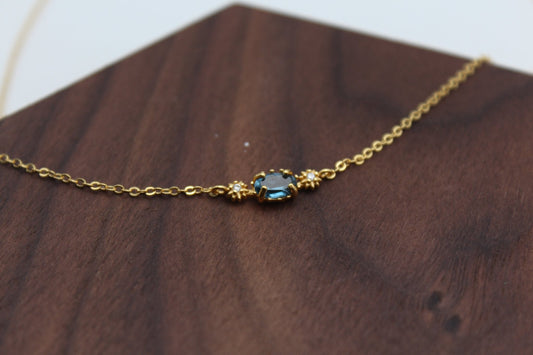 Bleau Gold Chain | Topaz Gold Chain | Young's Jewellery