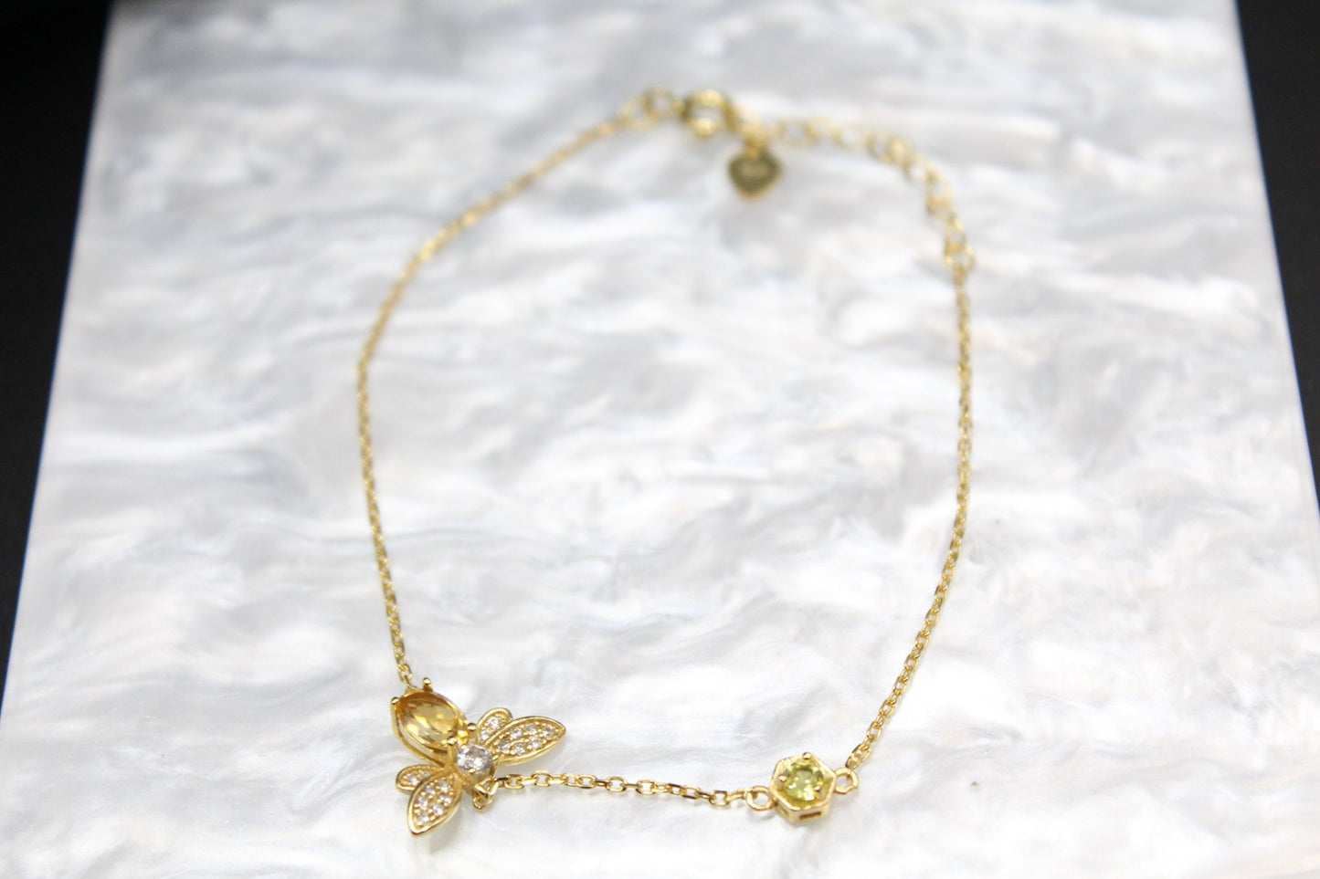 Jude Citrine Necklace | Gold Citrine Necklace | Young's Jewellery