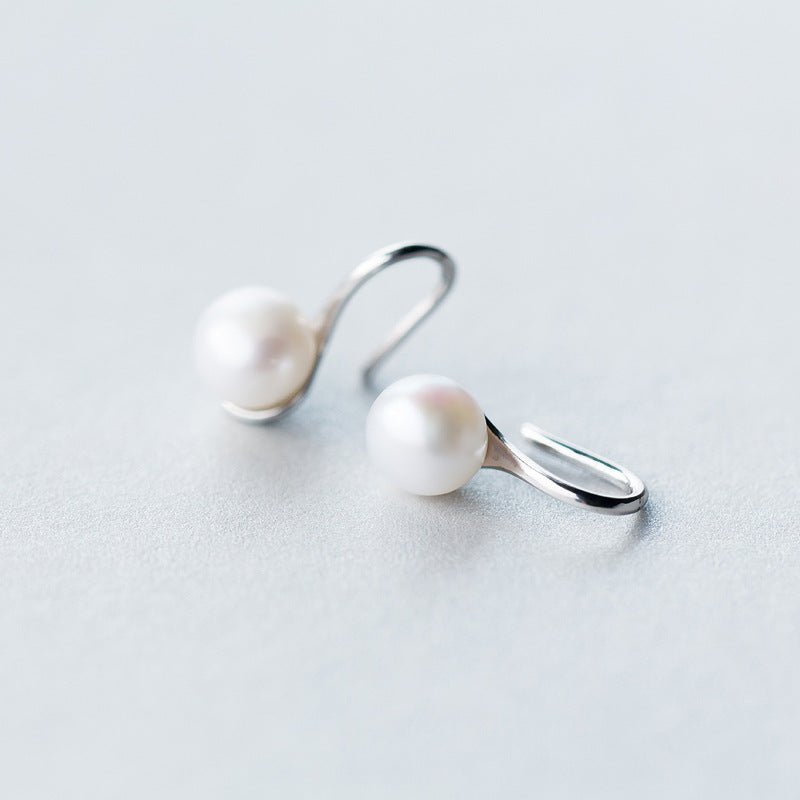 Karla Pearl Earrings | Silver Karla Earrings | Young's Jewellery